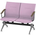 LSL-232D-45R5 ウェイティングSL 2連 外肘肘付<配送時組立サービス付> イトーキ