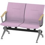 LSL-332D-95R5 ウェイティングSL 2連 外肘肘付<配送時組立サービス付> イトーキ