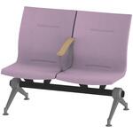 LSL-262D1-95R5 ウェイティングSL 2連 中間肘付<配送時組立サービス付> イトーキ