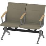 LSL-342D-95K3 ウェイティングSL 2連 全肘肘付<配送時組立サービス付> イトーキ