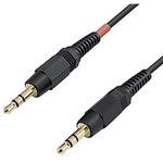 1mオーディオケーブル 抵抗入り(ステレオミニプラグ⇔ステレオミニプラグ)FCA-325R-10 フジパーツ