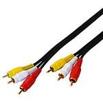 RCAケーブル FCA-123-10 [ピンプラグ⇔ピンプラグ /1.0m] フジパーツ