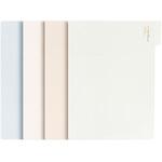 A4 クリアファイル(マチ付4色セット) nusign