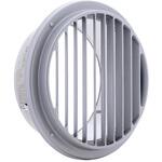 外壁用ステンレス製換気口 ベントキャップ 縦ガラリ 低圧損(薄型) 西邦工業