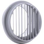 外壁用ステンレス製換気口 ベントキャップ 偏芯 縦ガラリ 低圧損(厚型) 西邦工業