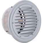 外壁用ステンレス製換気口 フラットグリル 外向ガラリ型 防火ダンパー付 西邦工業