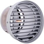 外壁用ステンレス製換気口 フラットグリル 内向ガラリ型 水切り付 防火ダンパー付 西邦工業