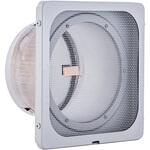 外壁用ステンレス製換気口 フラットグリル 角金網型10メッシュ 防火ダンパー付 低圧損 西邦工業