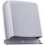 外壁用ステンレス製換気口 深型フード ワイド水切り付 薄型内ガラリ 下部開放 西邦工業