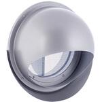 外壁用ステンレス製換気口 セルフード 同芯金網型10メッシュ ワイド水切り付 防火ダンパー付 西邦工業