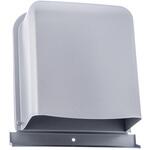 外壁用ステンレス製換気口 深型フード ワイド水切り付 内ガラリ 下部開放 防火ダンパー付 西邦工業