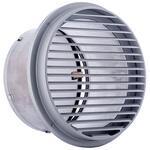 外壁用ステンレス製換気口 ベントキャップ 大口径 防火ダンパー付(厚型) 西邦工業