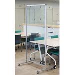 UYAP36T 移動式飛沫防止パーティション タテ型 36サイズ 馬印