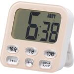 時計付き大画面デジタルタイマー オーム電機 【通販モノタロウ】