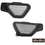 MM19-H012-03 ホンダ モンキー125 左右セット アルフィンカバー ブラック フィン削り出し MAD MAX(マッドマックス)