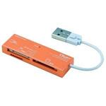 CRW-5M69カードリーダー・ライターオレンジ ナカバヤシ