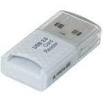 USB2.0カードリーダー・ライター /ホワイト ナカバヤシ