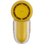 USB充電式ハンディファン/イエロー ナカバヤシ