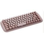 無線ラウンドキーキャップ キーボード/スモーキーピンク ナカバヤシ