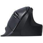 高速スクロール Bluetooth5.0 エルゴノミクス5ボタン BlueLEDマウス/ブラック ナカバヤシ