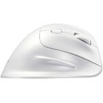 高速スクロール Bluetooth5.0 エルゴノミクス5ボタン BlueLEDマウス/ホワイト ナカバヤシ