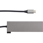 【STIXシリーズ】PD対応Type-Cアルミドッキングステーション50cm/グレー ナカバヤシ