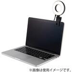 USB LEDリングライト/ブラック ナカバヤシ