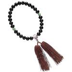 念珠 縞黒丹珠 UN-02 サクラクレパス