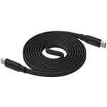 USB-C to USB-C 編組ケーブル フラット 240W 1M ブラック BELKIN(ベルキン)