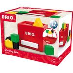 30148 形合わせボックス(赤) BRIO(ブリオ)
