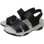 RW0035-BLK-S(22.0cm～22.5cm) リゲッタ 厚底EVAサンダル ブラック S リゲッタ