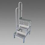 作業台(左手すり付) エスコ