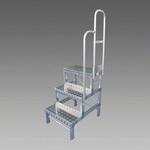 作業台(右手すり付) エスコ