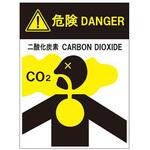 二酸化炭素消火設備標識 エスコ