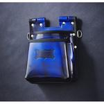 鳶職向仕様ツーウエイタイプアドバンガラス革2段腰袋 ADV-201TB ニックス(KNICKS)