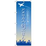 094238 のぼり旗 アメリカの朝ごはん OTM No．84207 W600×H1800 トレード