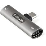 USB Type-C イヤホンジャック 変換アダプタ/60W PD 同時充電対応/USB-Cオーディオアダプタ/3.5mm TRRS ヘッドホン & ヘッドセット ジャック/タイプC互換スマホ、タブレット、ノートパソコン対応 StarTech.com