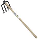 15100 信秀 手打 四本鍬 EIGERTOOL(アイガーツール)