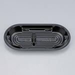 BFNプランチ21 黒中皿 シーピー化成