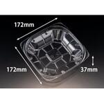 サラダ容器 バイオ ハクリア 17-37B リスパック リスパック