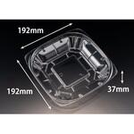 サラダ容器 バイオ ハクリア 19-37B リスパック リスパック