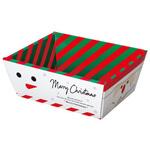 ギフト箱 20-1956 クリスマスバスケットM ヤマニパッケージ ヤマニパッケージ