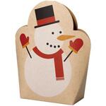 ギフト箱 20-2174 スタンドBOX スノーマン ヤマニパッケージ ヤマニパッケージ
