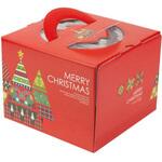 ケーキ箱 20-2323 カラフルツリー5号 ヤマニパッケージ ヤマニパッケージ