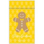 チャック付き袋 20-1960GX チャック付スタンド袋 ジンジャーマン 小口 ヤマニパッケージ ヤマニパッケージ