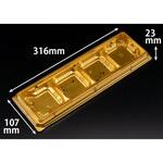 オードブル容器 バイオ コレクション N 32B4S カリス金 リスパック リスパック