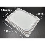 サンドイッチ容器 バイオ リバサンド 3BR 白 リスパック リスパック