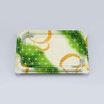 寿司容器 NUN助盛16-12 あさ月緑 本体 シーピー化成 シーピー化成