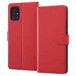 RT-GA51ELC1/R Galaxy A51 5G 耐衝撃 手帳 シンプル マグネット/レッド レイ・アウト