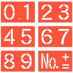 スプレーシート 数字セット ハイビスカス(ランドアート)